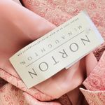 Norton Mcnaughton Vintage 14 Blazer Jacket Peach Jacquard Damask Boho Cottage Photo 7