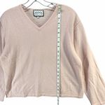 Cottage Clothing Inc Cashmere Sweater Womens M Pink Knit Soft Girl Cozy Luxury Size M Photo 7
