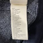 Free People Large Rae Pullover Sweatshirt Mock Neck Stretch Dolman Sleeves Blue Photo 8