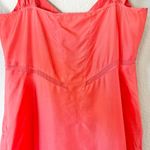 BCBGMAXAZRIA  Peach Orange 100% Silk Midi Slip Dress Size 12 Photo 8