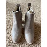 Aquatalia  by Marvin K Brown Leather Side Zip Block Heel Italian Made Boots 8.5 Photo 1