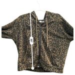 Disney Villain Graphic Zip Up Hoodie Olive Green Leopard Print Size Medium OOAK Photo 7