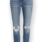 Good American Good Legs Distressed Crop Jeans Photo 1