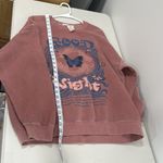 Project Social T  Dreamscape Pullover Sweatshirt In Maroon Size Large/XL EUC Photo 5