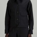 Lululemon  lab Snap Front Cargo Jacket Black Photo 0