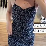 Boutique Sky To Moon Navy & White Floral Mini Dress Photo 5