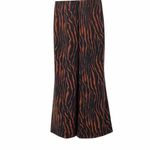 Charming Charlie Black & Brown Tiger Jumpsuit Photo 4