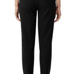 Eileen Fisher Stretch Ponte Pants, womens small black slim fit side zip bottoms Photo 1