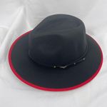 Red Cowboy Felt Hat Photo 0