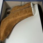 Universal Threads  TAYLOR SUEDE ANKLE BOOTS WOMEN SIDE ZIP, KITTEN HEEL TAN SZ 9 Photo 13