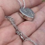 Keepsake Angel Bird Red Cardinal Urn Pendant Cremation  Necklace Sterling Silver Photo 4