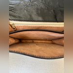 Vintage Florence Made In Italy Black Leather Crossbody Bag Sling Satchel Photo 7