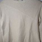 Annarita N Asymmetrical Sweater Merino Wool Cream Size Small Photo 1