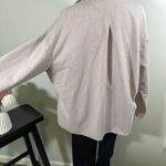 H by Halston  Open Front Knit Cardigan With Lapels‎ Grey Medium Photo 2