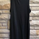 Treasure & Bond Ruched Side Sleeveless Dress Black 1x NWT Photo 6