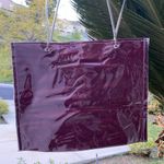 Vintage JUNKBAG™ Kat Newman Designs Novelty Tote, Burgundy/Red, Waterproof Red Photo 8