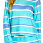 Wildfox Stripe Size Large Women’s Sweatshirt Photo 0