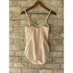 Item M6 All Mesh Shape Bodysuit $128.00 Apricot Nude Large EUC Support Wear Photo 11