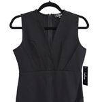 Lulus Cocktail Hour Black Sleeveless Tulip Mini Dress Photo 2