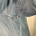 Andrea Jovine Andrea‎ Jovine Chambray Tencel Shirt Dress Blue Small Lightweight V-Neck Pockets Photo 7