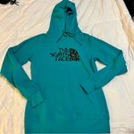 The North Face  womens hoodie. Color:Teal Size:Small Photo 0