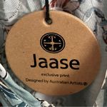 Jaase • NWT Light Teal Blue Floral Print Women's Top Tunic Photo 7