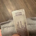 Cacique  two tone gray jersey knit cotton no wire 44DD bra Photo 3