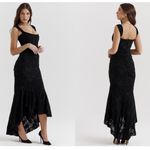 House Of CB  'Cesca' Black Floral Maxi Dress‎ NWOT size S Photo 4