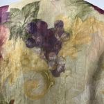 67 Karol Place Vintage 80s Warm Earthtones Floral Print Button Down Blouse Gold Size L Photo 6