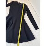 Opening Ceremony Black Mini Dress LBD Long Sleeve Classic Party Womens Size XS Photo 4