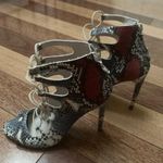 ZARA  | Sexy Snake Tie Up Stiletto Heels 36 Photo 2