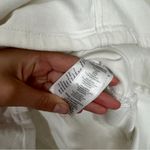 Good American Fit for Success Denim Utility Dress Denim in Wash White Size M Photo 4