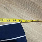 Tail White Label Womens Bermuda Golf Shorts Size 8 Navy White Piping Activewear Blue Photo 4