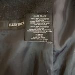 Ellen Tracy Lined and Belted black Over Coat/Trench Photo 3