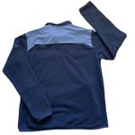 Merrell  Sweatshirt Men’s‎ Blue 1/4 Zip Mock Neck Long Sleeve Fleece Size L Photo 4