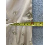 Angel Biba  Women's Mini Dress Pink Gold Stars Strapless Size Small Lined Photo 7