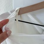 Reformation NWT  Tetty Long Sleeve Mini Dress in Ivory White Photo 5