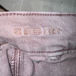 American Eagle Stretch Women's Size 00 Mauve Pink Mid Rise Flare Leg Skater Jean Photo 6