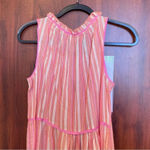 Anthropologie Visayas Striped Jumpsuit Size Extra Small Pink Photo 8