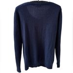 UB 100% Cashmere Navy Blue Cardigan Size Medium Photo 1