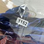 Teeze Me  Velvet Fit Flare Dress Medium Blue Silver Tank Slip Romantic Dinner Photo 7