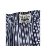 Women's blue white‎ striped Boxer Shorts Relaxed Fit Loungewear Sleepwear size M Size M Photo 2