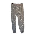 Free Press  Purple Star Waffle Knit PJ Loungewear Sleep Pants Women Sz S Photo 1