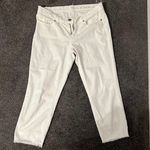 LC Lauren Conrad Lauren Conrad White Capris  Photo 1