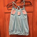 Lands' End  women’s blue tankini Swim top size 6 . Photo 1