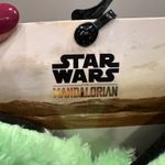 Star Wars The Mandalorian Fuzzy Babba Slipper Socks Women Size 8 /10 M/L Green Photo 8