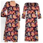 Johnny Was SIDONIA BUTTON FRONT DRESS NWT Photo 1