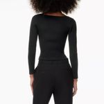 Aritzia  Sculpt Knit Sweetheart Longsleeve Photo 3