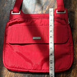 Baggallini  Women's red Single Zip Crossbody Bag travel Purse Front Pocket nylon Photo 9