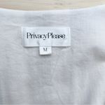 Privacy Please Privacy‎ Please May Mini Wrap Dress in Multi Stripe Pink & Tan, Size Medium Photo 3